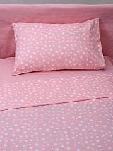 Σετ Σεντόνια Cotton Feelings Κούνιας Pink